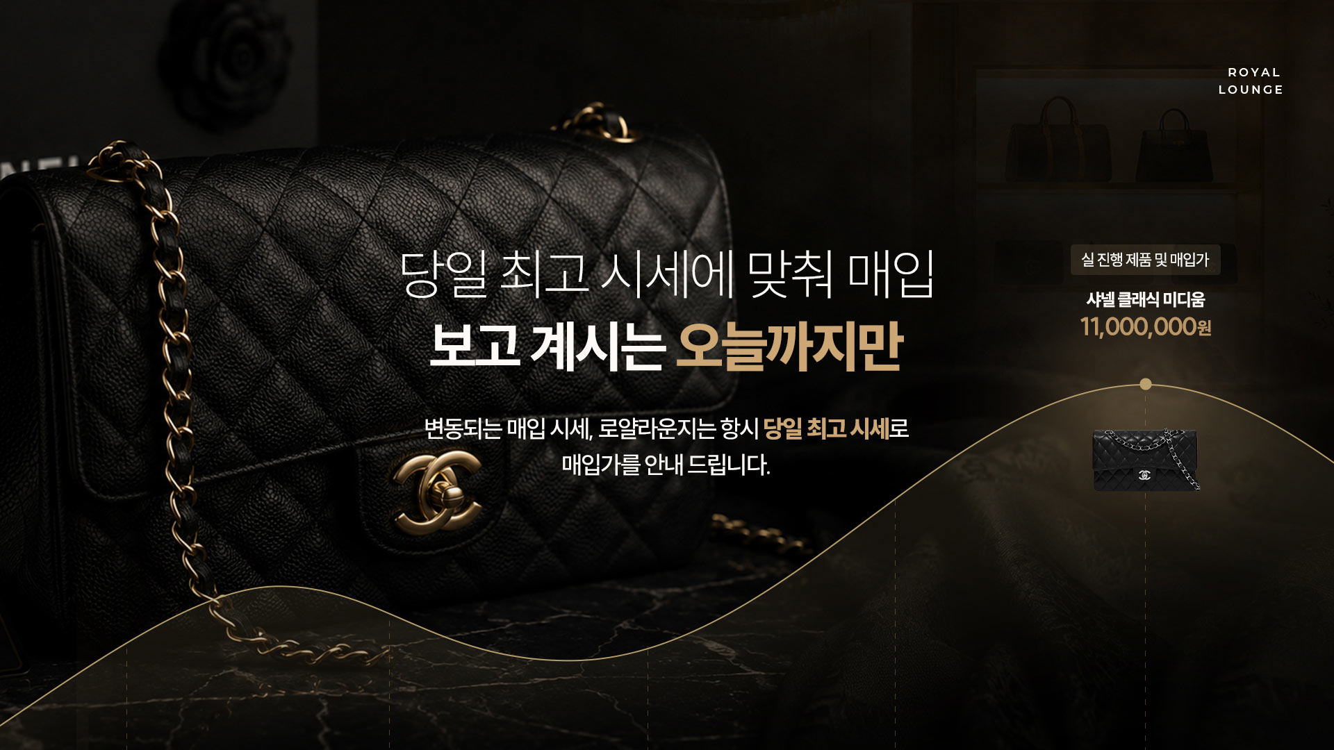 쉽고 빠른 매입. 당일현금